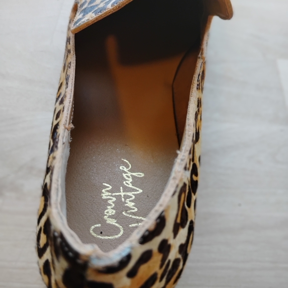 Crown Vintage Size 8 Calf Hair Loafers New without Box - Picture 9 of 11